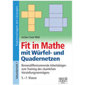 Fit in Mathe mit Würfel- und Quadernetzen
