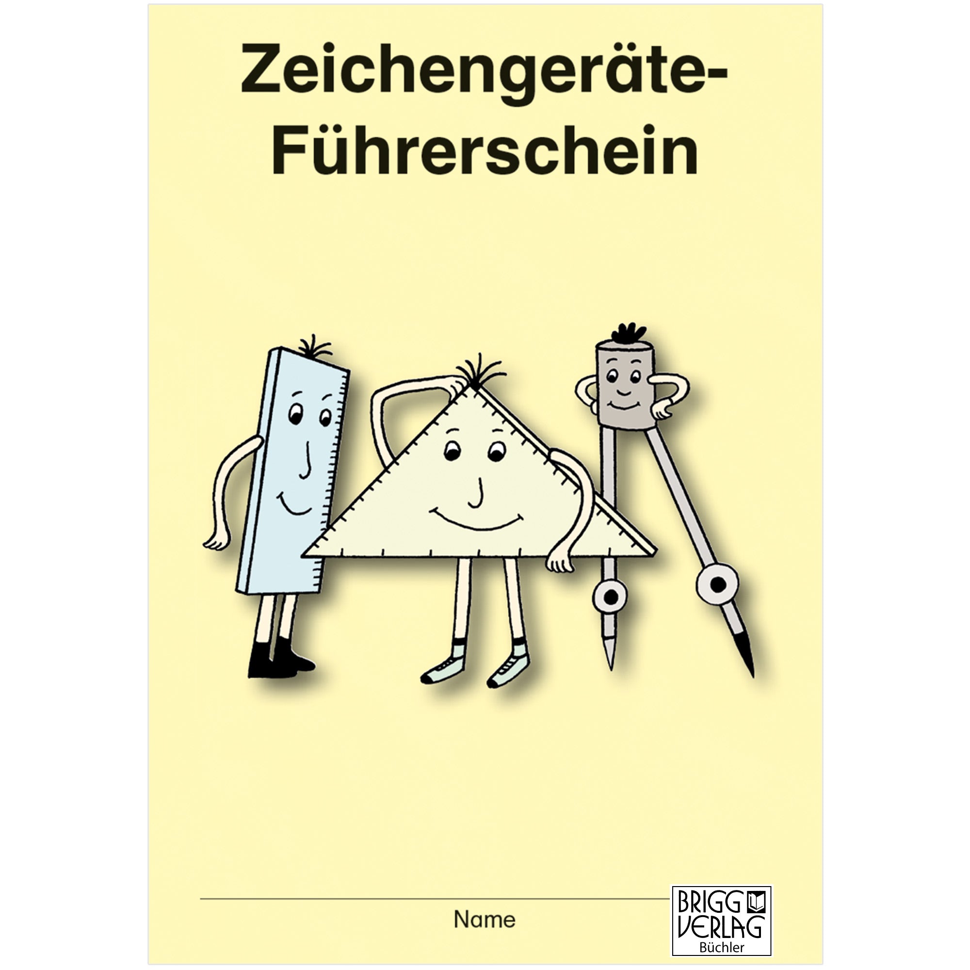 Zeichengeräte-Führerscheine im Klassensatz