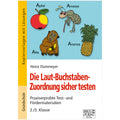 Die Laut-Buchstaben-Zuordnung sicher testen