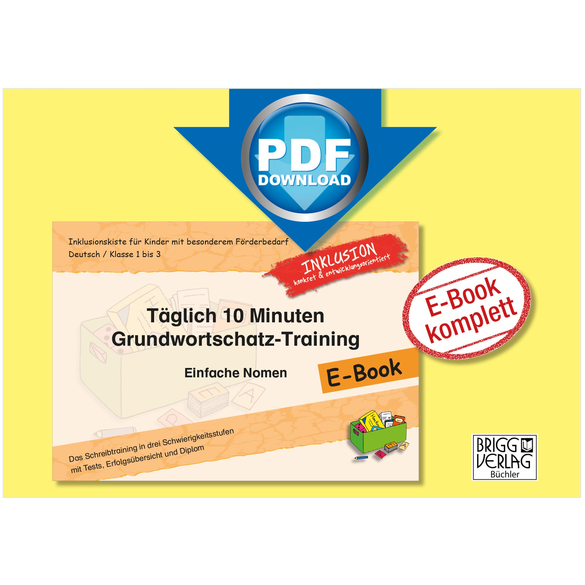 Täglich 10 Minuten Grundwortschatz-Training: Einfache Nomen