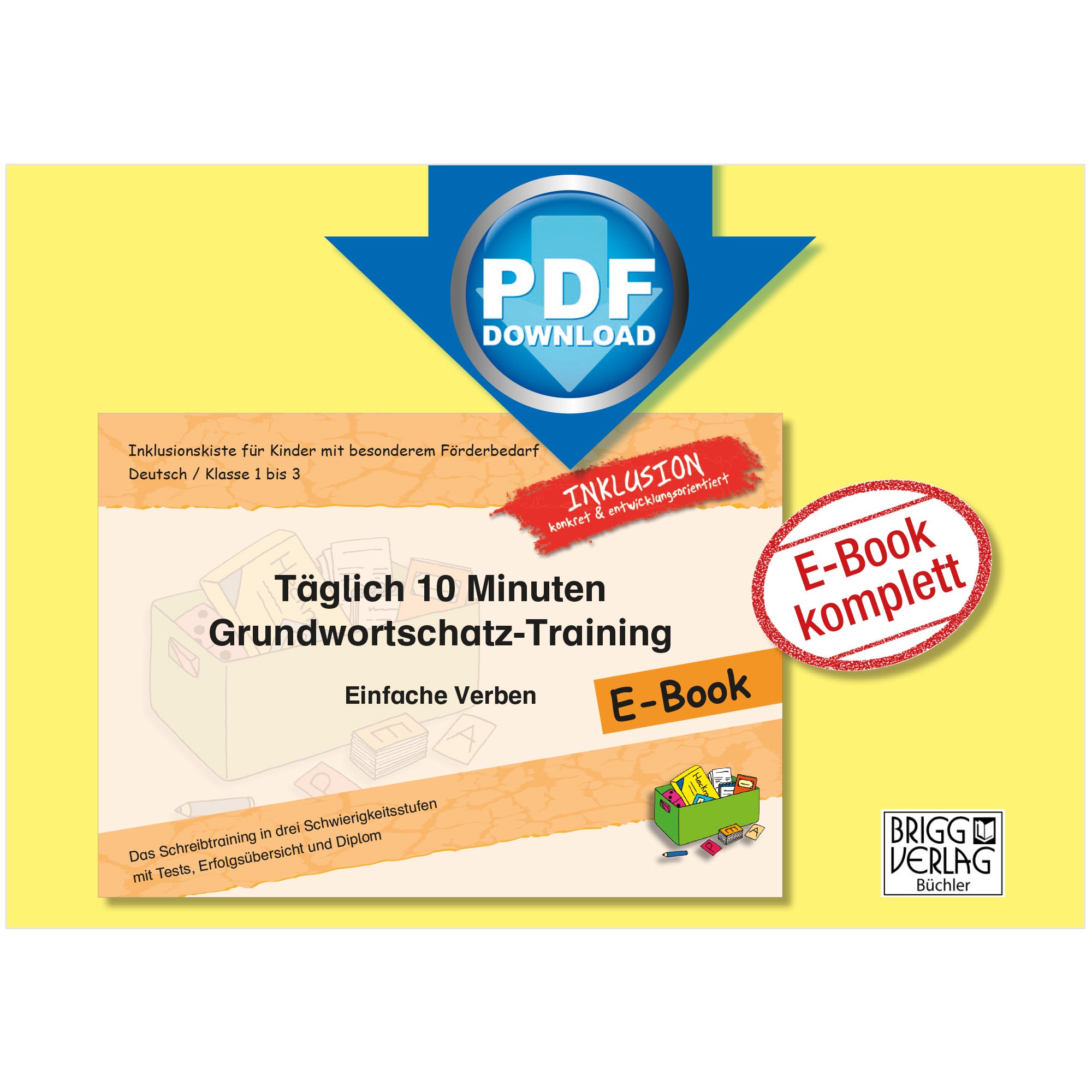 Täglich 10 Minuten Grundwortschatz-Training: Einfache Verben