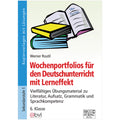 Wochenportfolios für den Deutschunterricht – 6. Klasse
