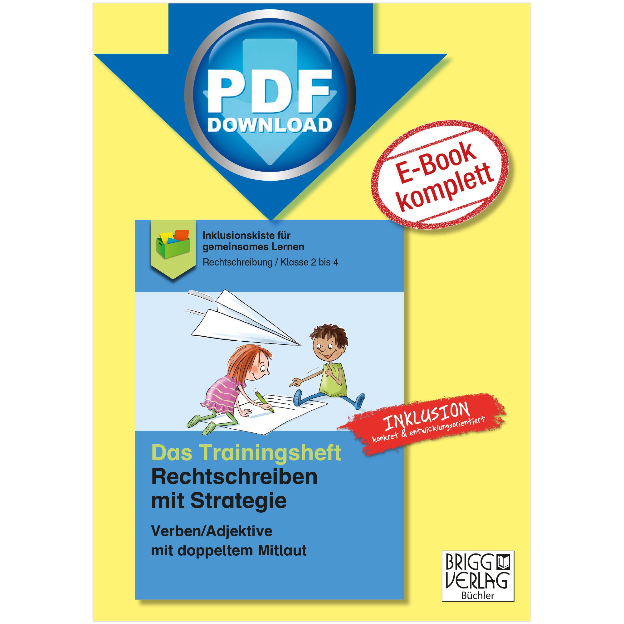 Das Trainingsheft: Verben/Adjektive mit doppeltem Mitlaut