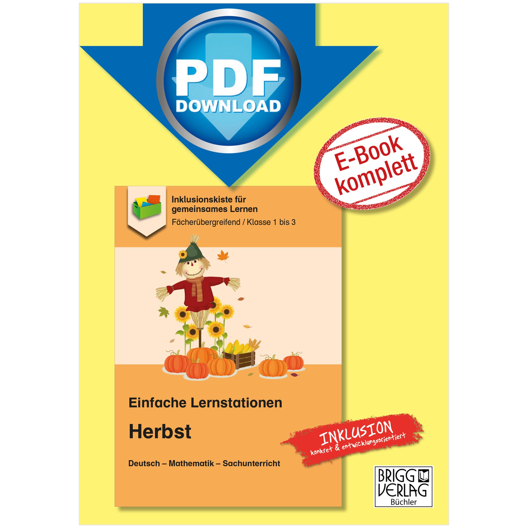 Einfache Lernstationen: Herbst
