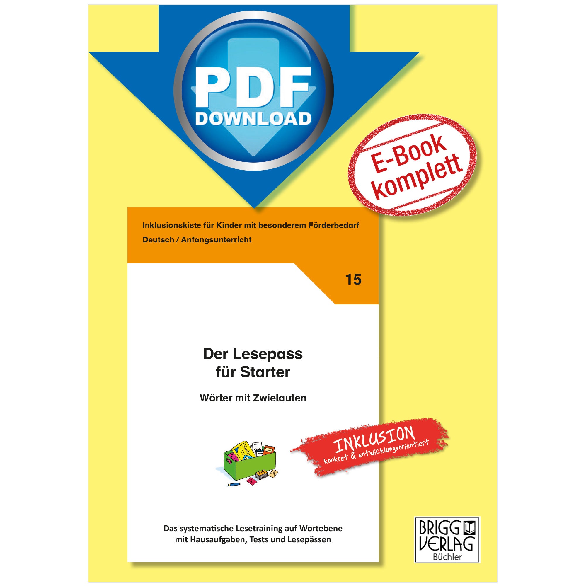Der Lesepass für Starter - Wörter mit Zwielauten
