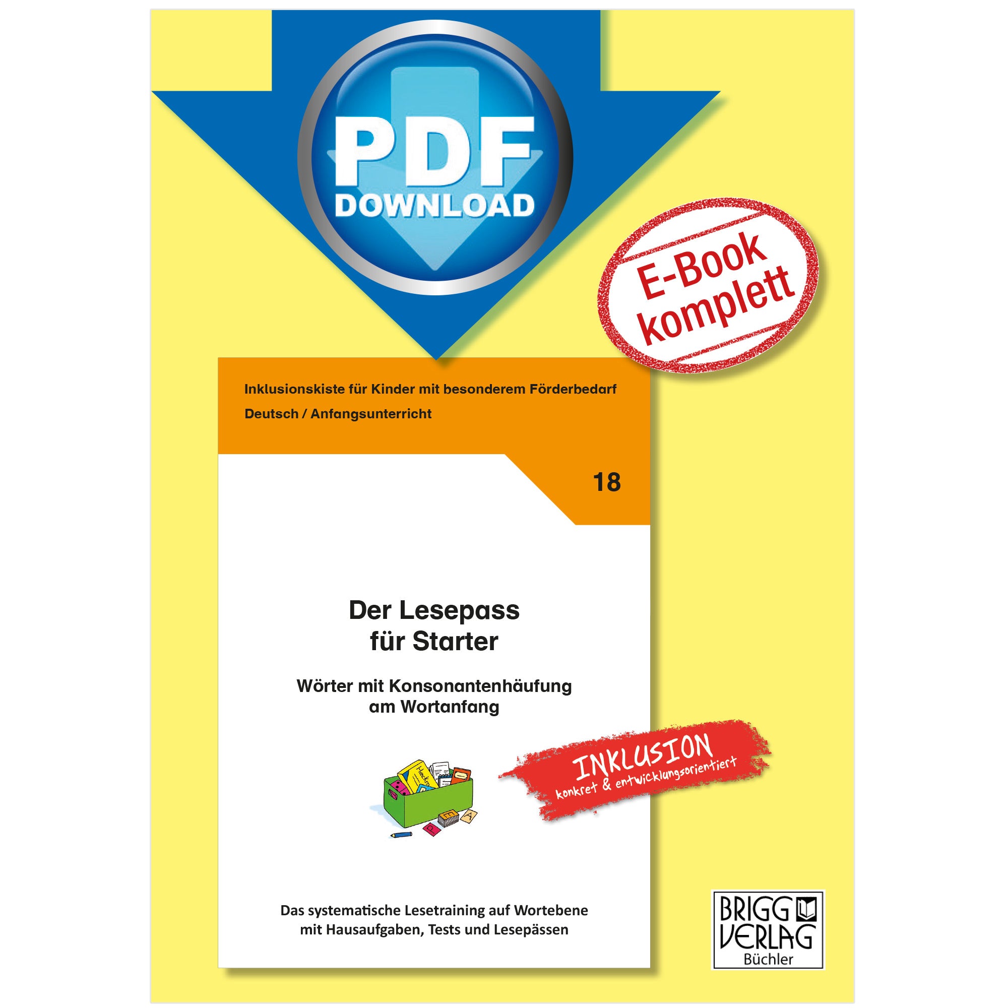 Der Lesepass für Starter - Wörter mit Konsonantenhäufung am Wortanfang