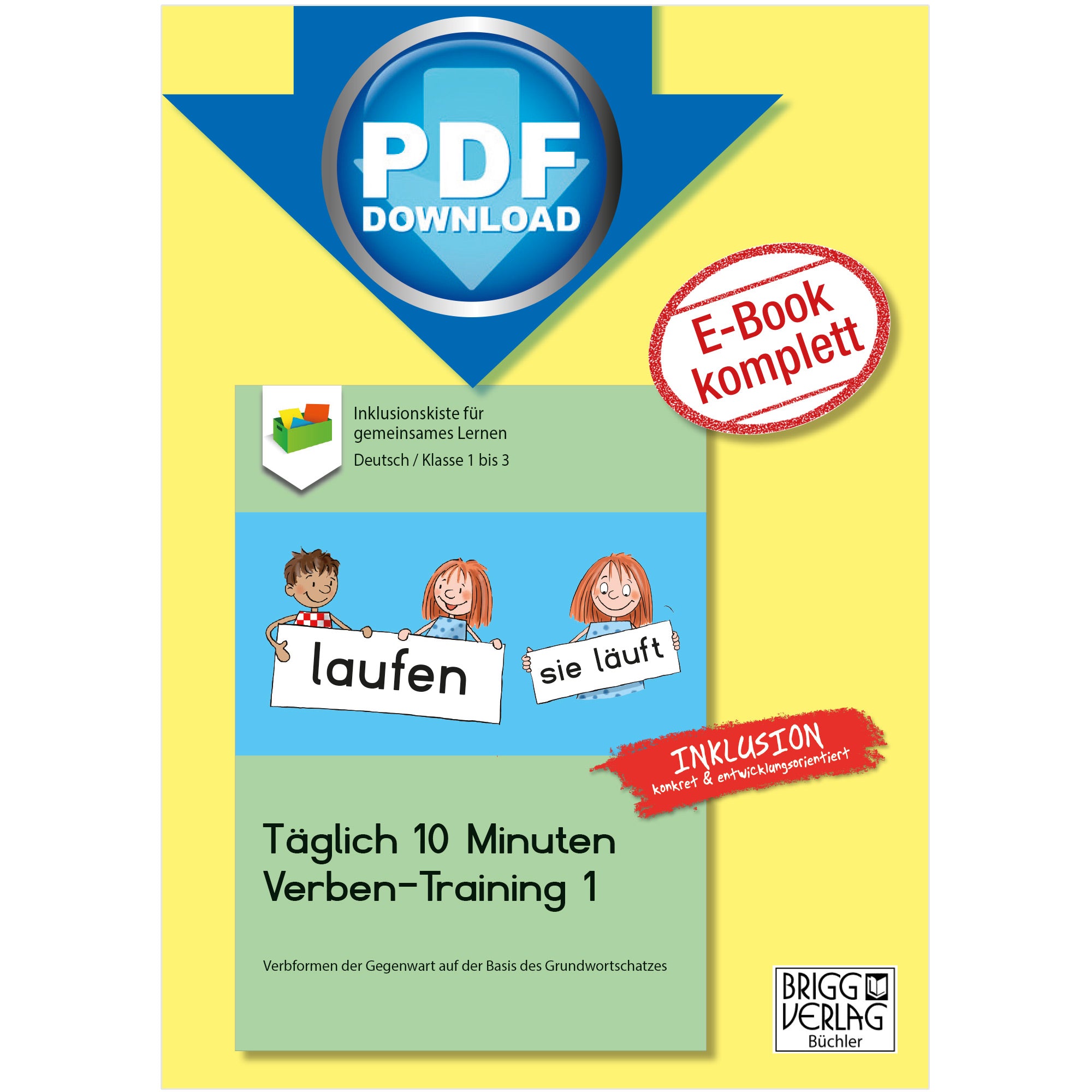 Täglich 10 Minuten Verben-Training 1 (Gegenwart)