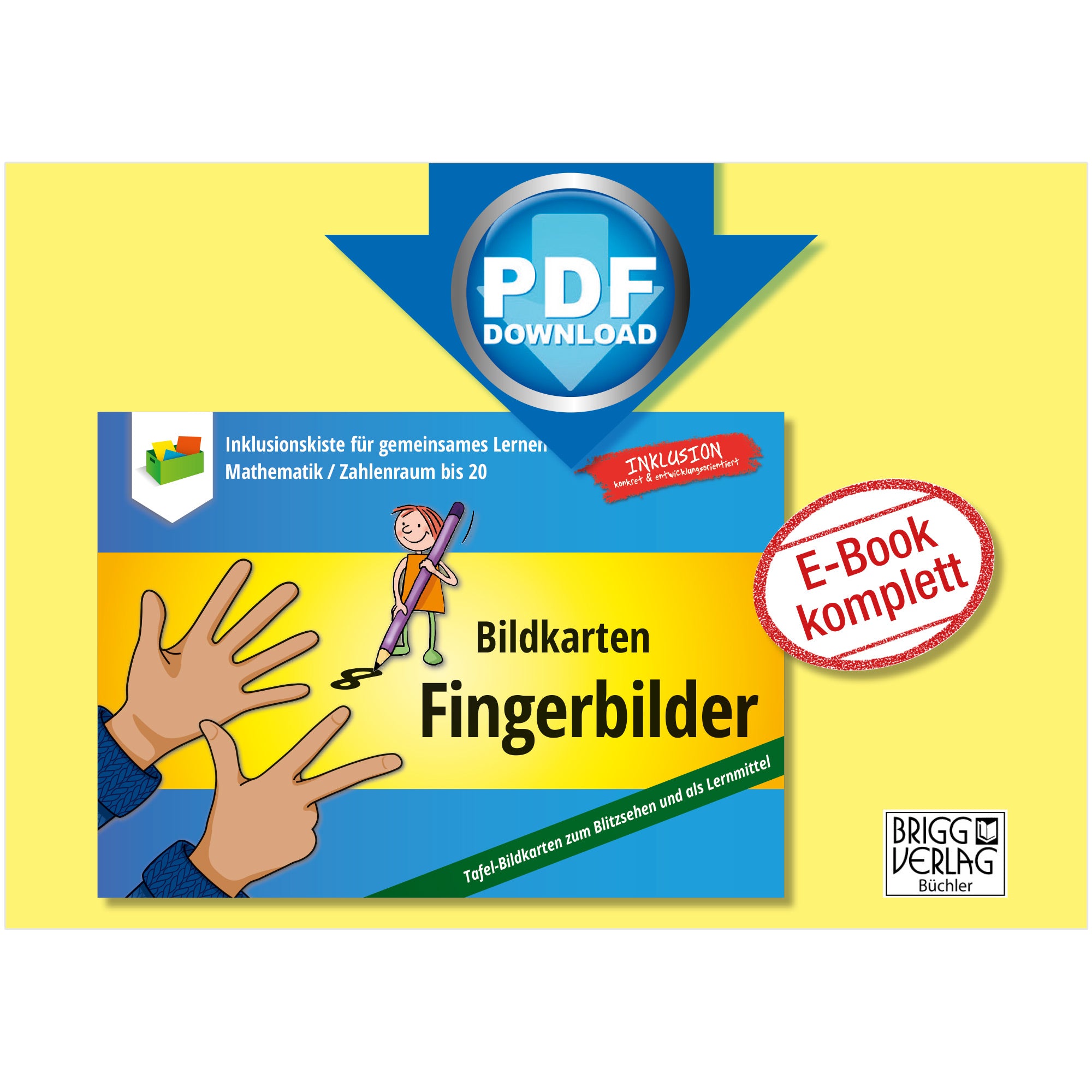 Bildkarten Fingerbilder