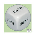 Schrift-Würfel – Zahlen