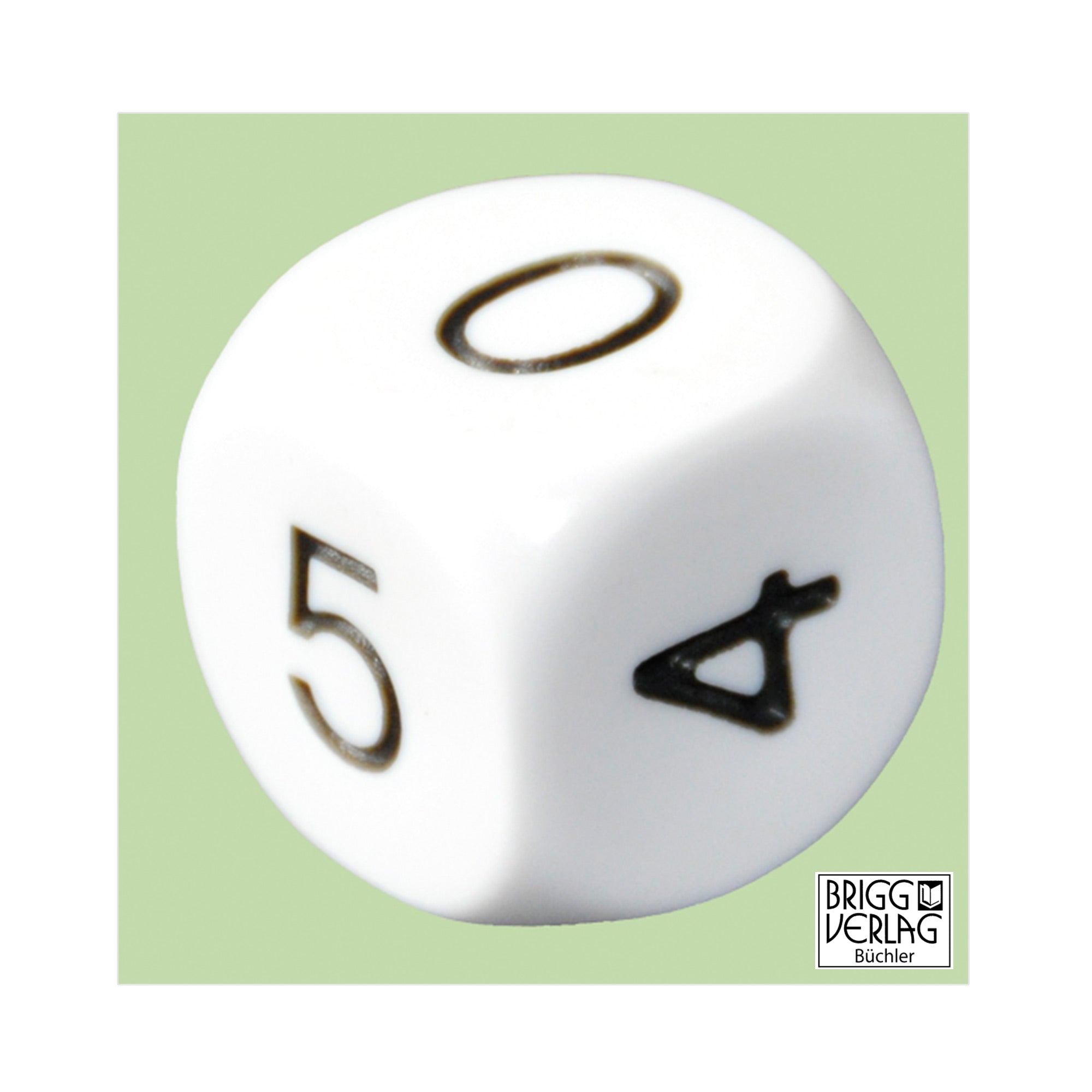 6er-Würfel - Zahlen 0 bis 5