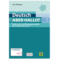 Deutsch – ABER HALLO! Lehrbuch Große Lehr- und Übungsgrammatik DaF / DaZ B1 bis C2